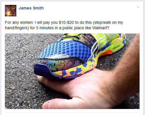 james smith ad post show request