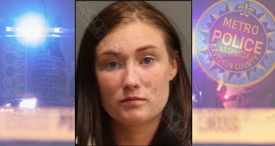 Allie Hutchinson charged in DUI crash in Nashville — 0.204% BAC on breathalyzer