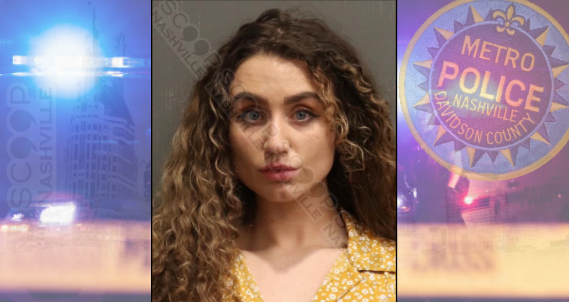Brittany Cline charged with DUI in Belle Meade — White Claws & Modello Tallboy open in vehicle