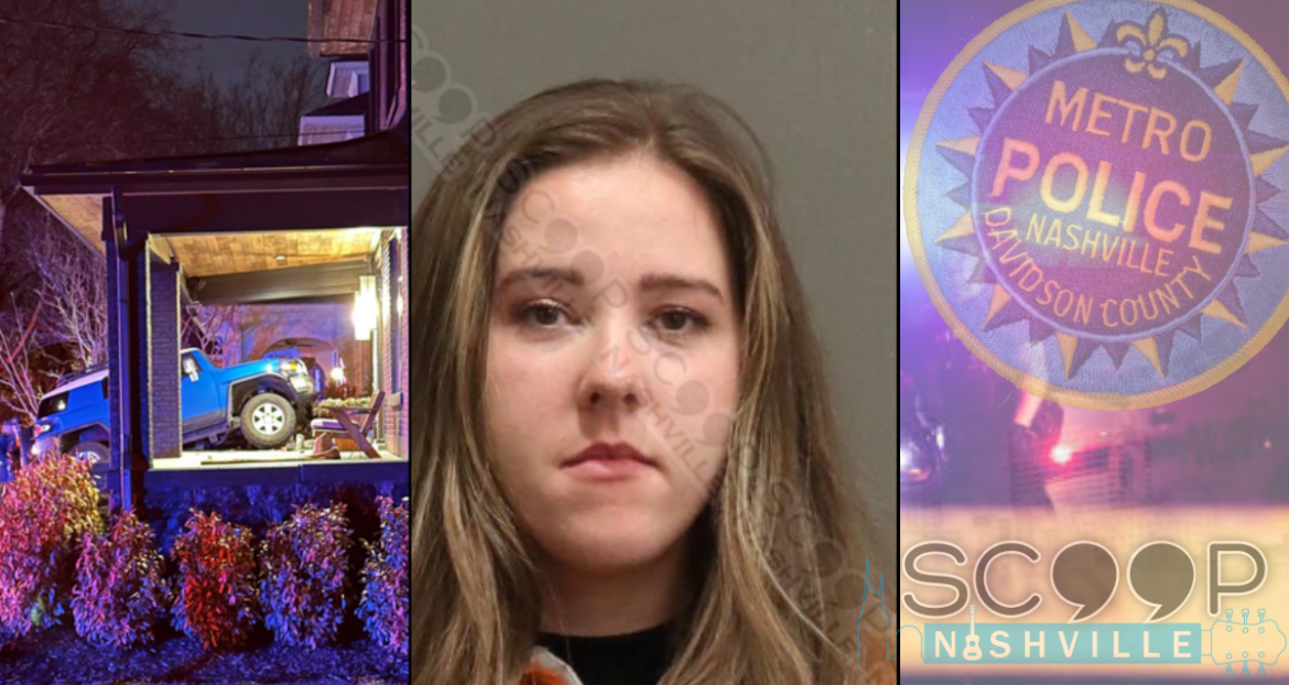 DUI: Chelsea Chamberlain crashed into Belmont Blvd home after drinking at nearby bar