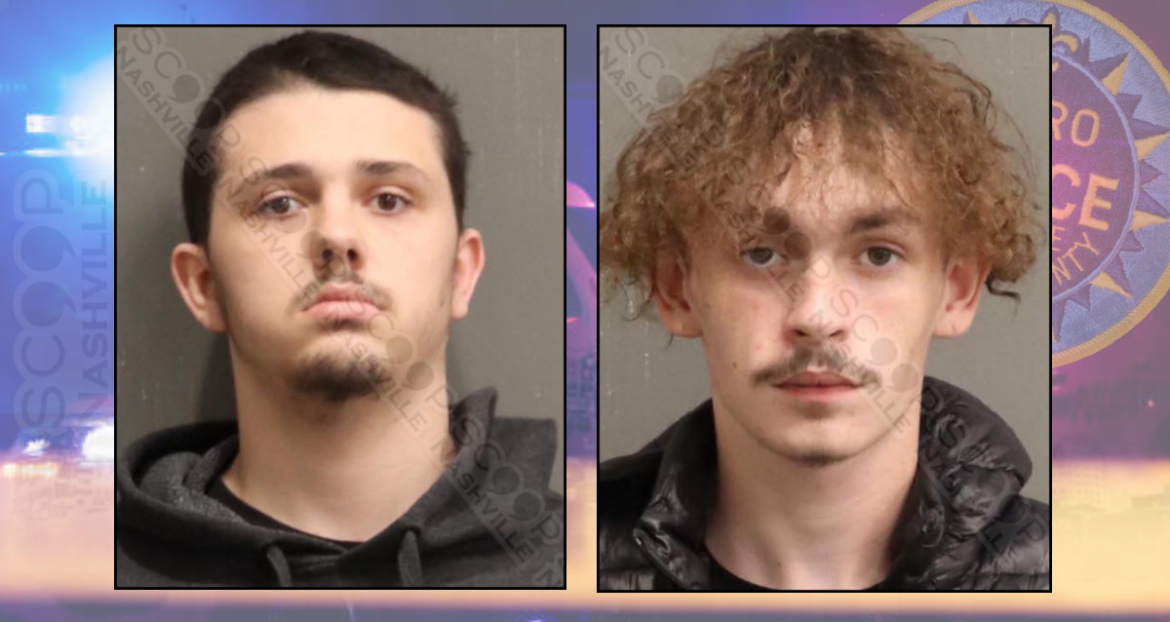 Teens charged with joyriding & unauthorized use of vehicle —Daniel Meadows & Christian Bigsby