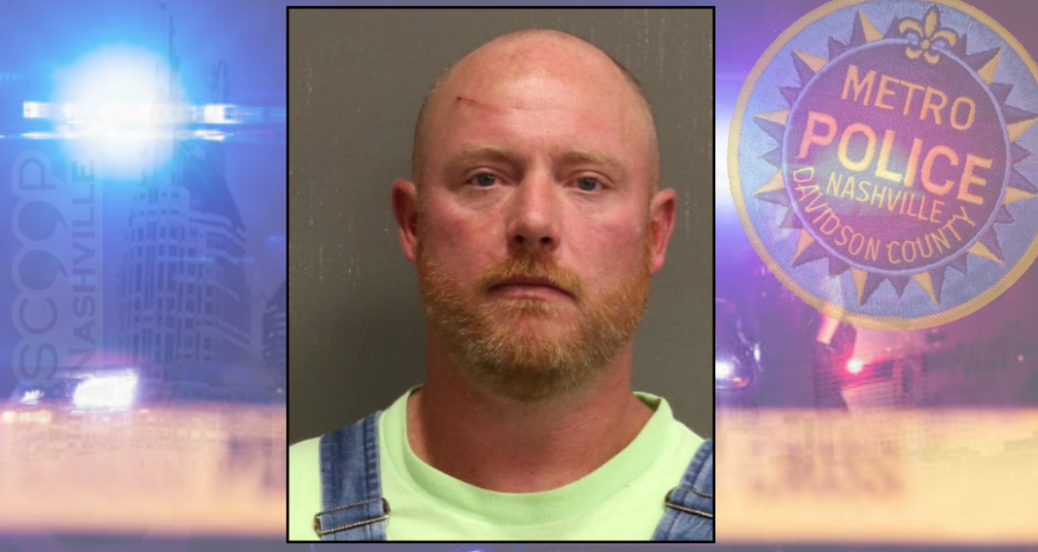 Man charged with child abuse & assault; rips child away & knocks father unconscious, per report — David LaRue