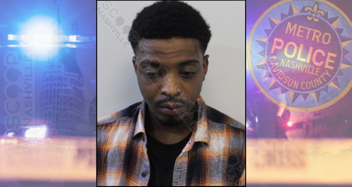 Deandre Rashawn Calvert charged with being too drunk for downtown Nashville