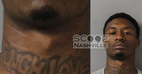 Man with #ToughLove neck tattoo charged with harassment of ex-girlfriend