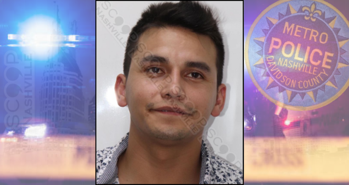 Edgar Lucero charged with public intoxication in downtown Nashville