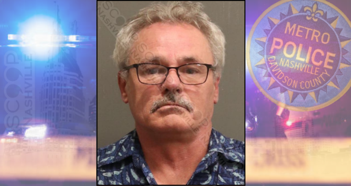John Underdown, 60, charged with public intoxication in downtown Nashville