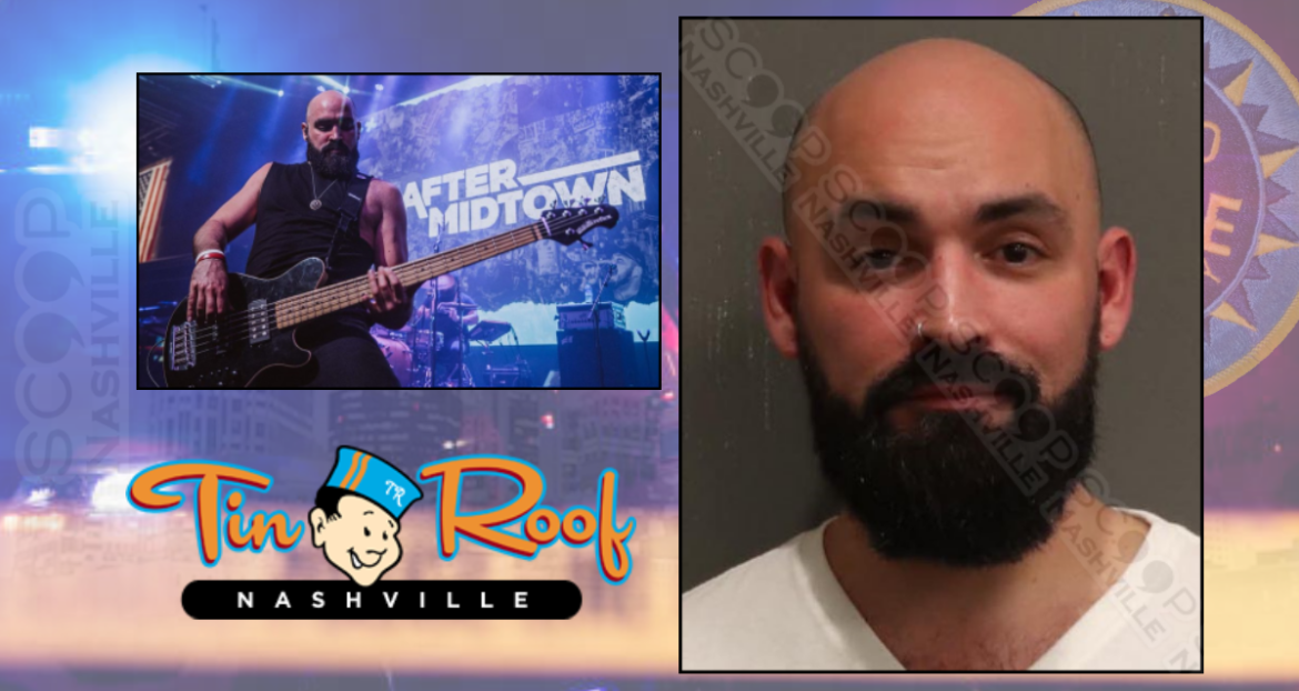 Musician charged with groping woman’s breasts at Tin Roof Nashville — Jonathan Sepulveda