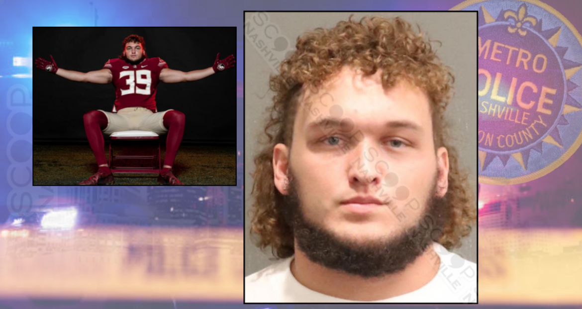 College Football’s Josh ‘Big Country’ Griffis charged after forcing way into woman’s home in Nashville