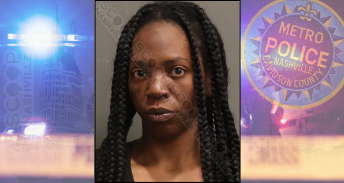Lakeisha Brown charged with vandalizing the same vehicle twice in two months.