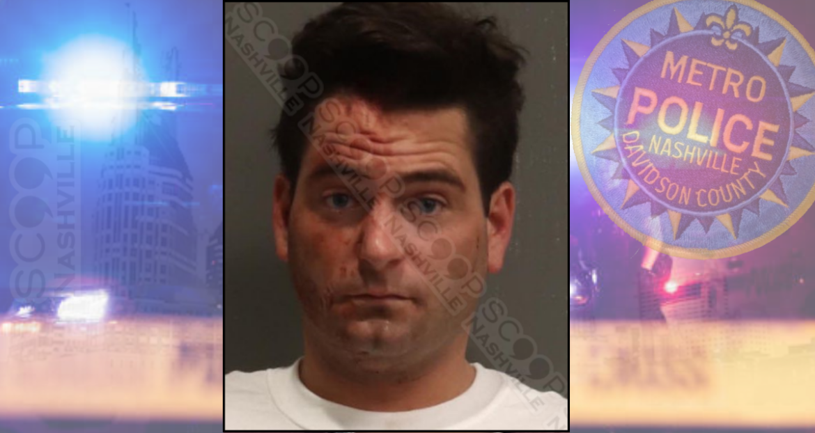 Michael Gallagher, Jr. charged with DUI after crashing into South Nashville utility pole