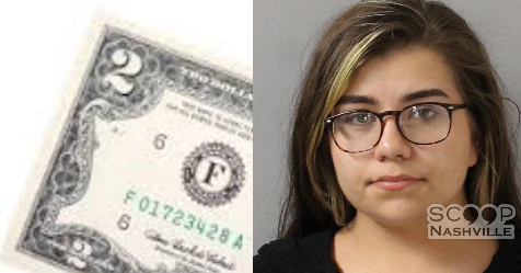 Millennial finds use for $2 bill, involving cocaine. #arrested