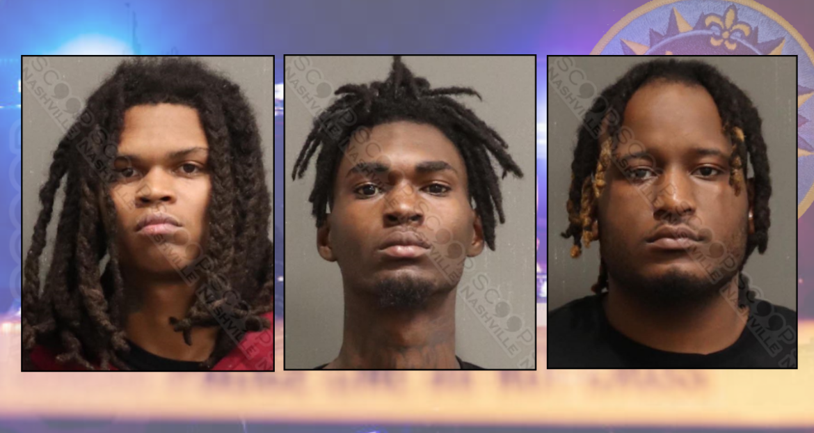 Three charged after chase: Shy’Marie’On Link, Terrence Brown, & Jamari Aikens