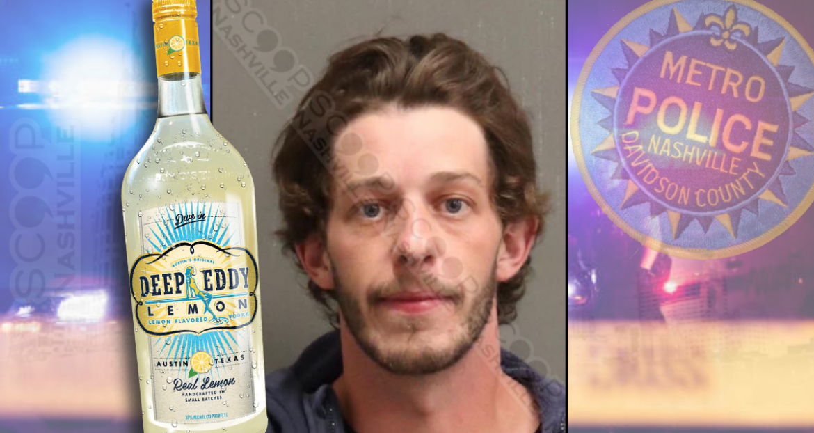DUI: Steven O’Daniel tosses Deep Eddy Lemon Vodka out window after crash