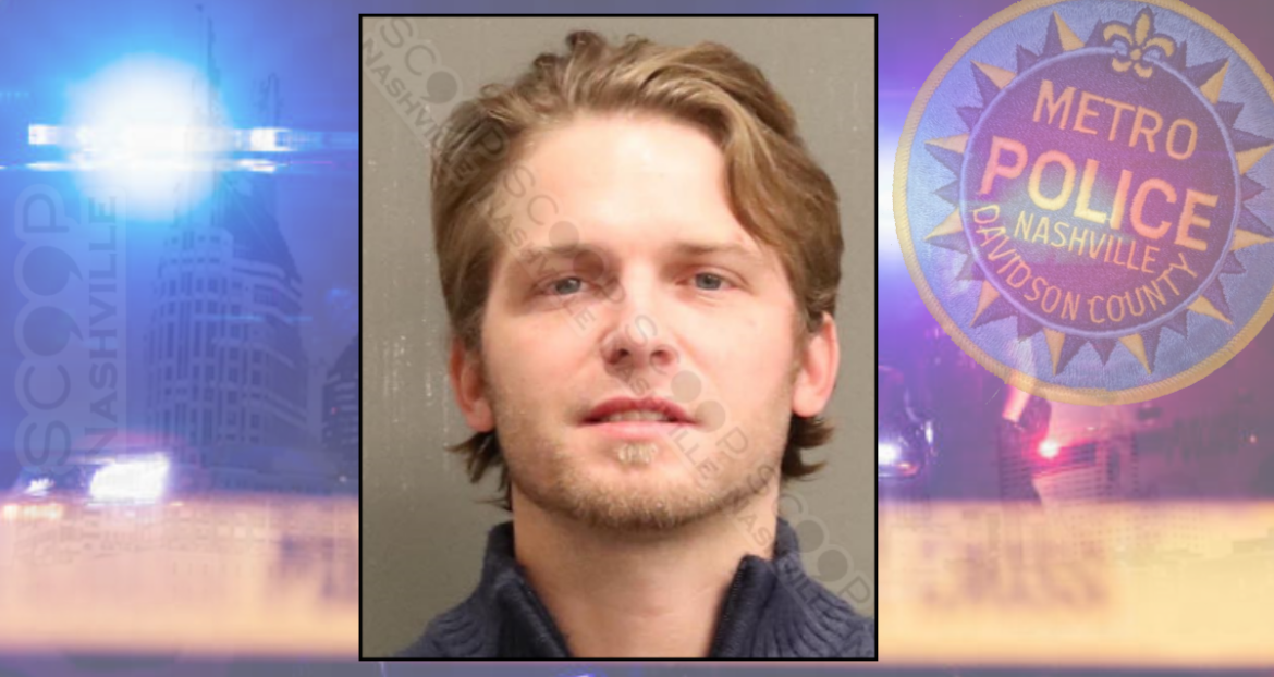 Man found exposing himself & urinating on building door in downtown Nashville — Thomas Jager