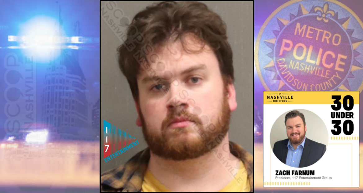Drunken Publicist Zachary Farnum climbs atop rideshare car & attempts to steal it in rampage