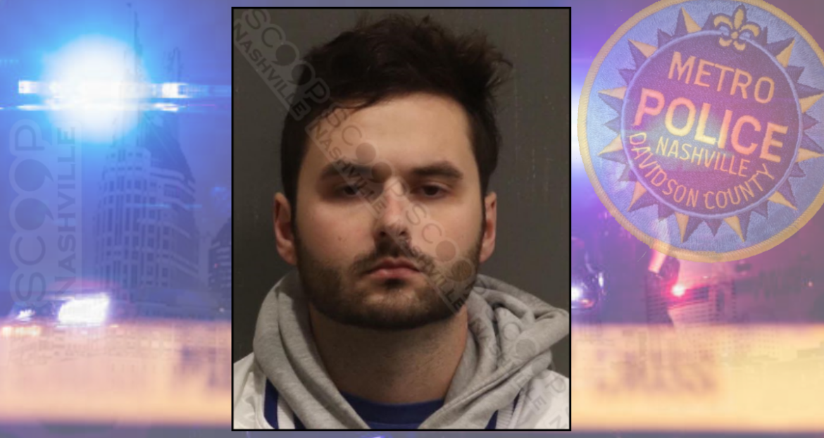 Man found sleeping off his intoxication on stranger’s East Nashville Porch— Zachary Yonts arrested