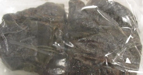 3.61 pounds of black tar heroin mailed to Antioch address