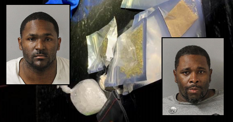 ‘loading a body into a trunk’ tip leads to arrest of 2 men on meth & heroin charges