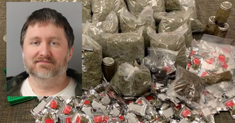 Johnny Appleton arrested with 57 pounds of marijuana