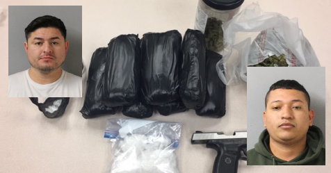 8.2 pounds crystal meth, 16 grams cocaine, half-pound marijuana, seized during Thursday arrest