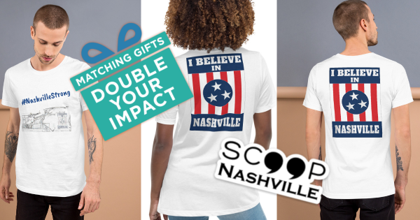 #ScoopGivesBack: 100% Donation Match T-Shirts