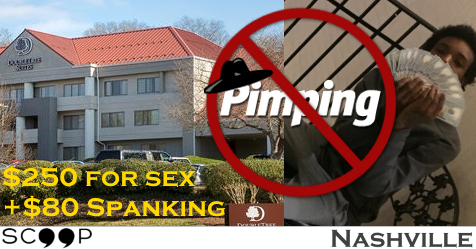 $250 for the sex, an extra $80 for spanking – Prostitutes & Pimps At the DoubleTree Hotel
