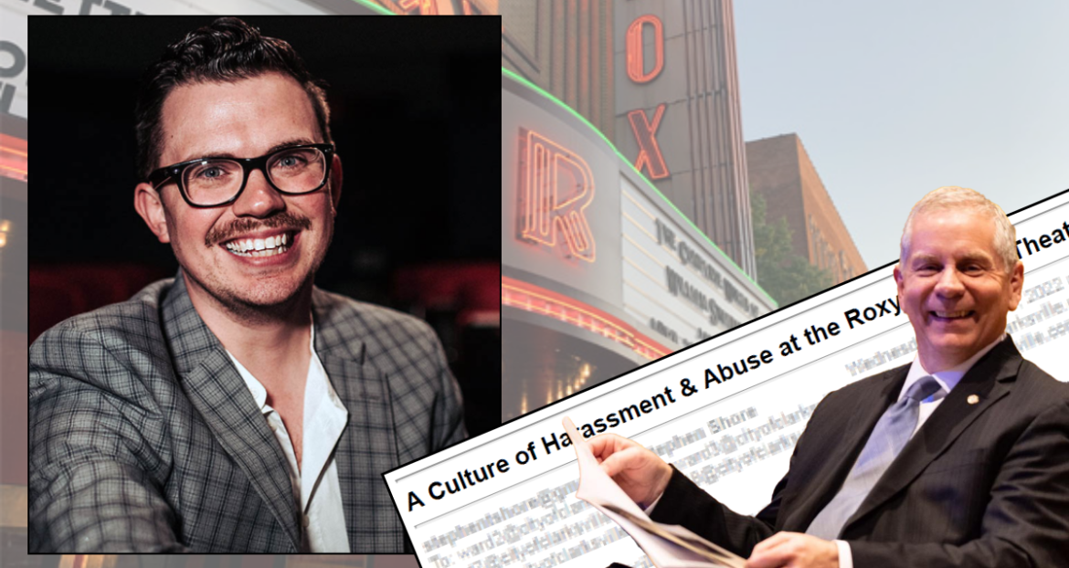 Clarksville won’t investigate touching/sexual harassment complaints on Roxy’s Ryan Bowie; he will continue working with the city’s landmark theatre