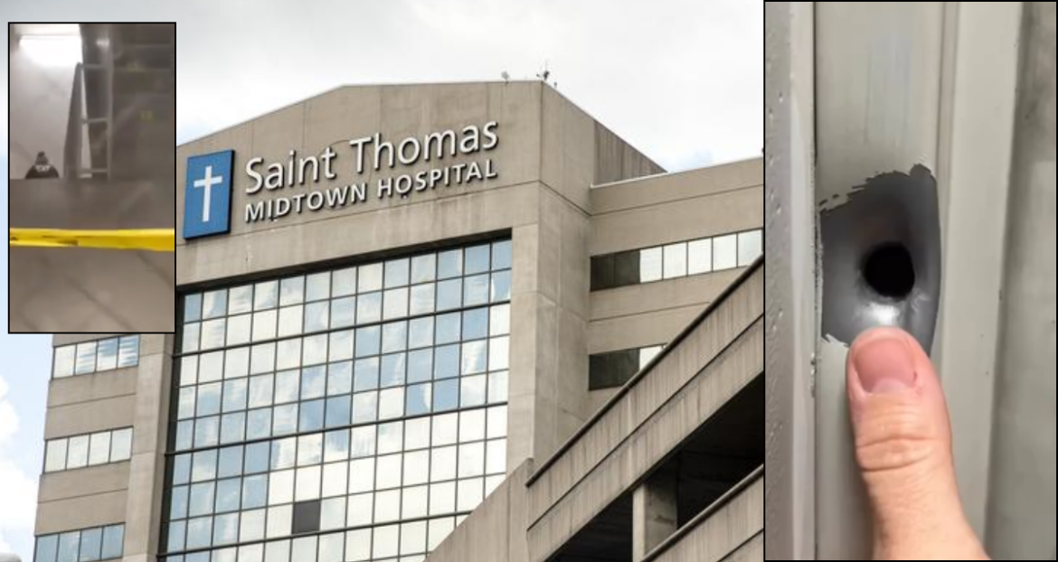 Active shooter arrested inside St. Thomas Midtown Hospital with multiple magazines of ammo