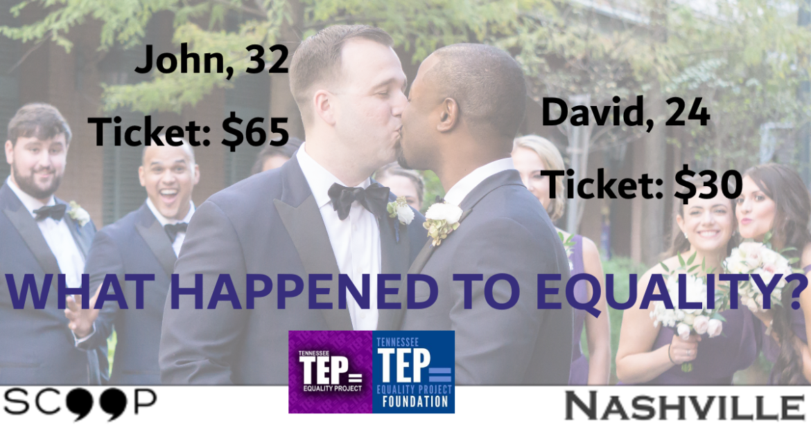 Tennessee Equality Project’s Pride Party: Ticket Prices Doubled if You’re Over 30