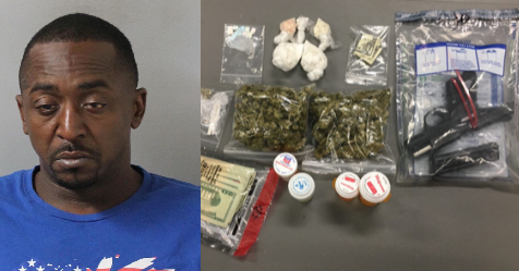 Brick Church Pike Drug Bust: William Martin Arrested w/Cocaine, Ecstasy, Gun, & More…