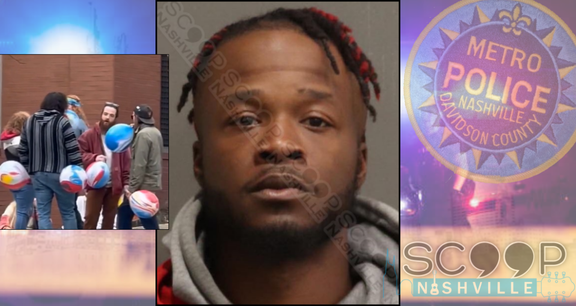 Abdu Nosakhere charged after selling nitrous balloons in downtown Nashville